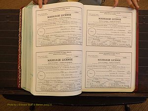 Richmond Marriages, 4 T, 2000-2001 P 394-395.JPG