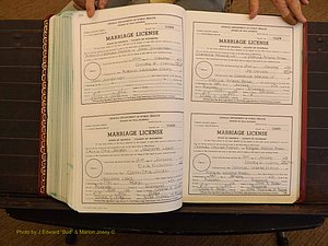 Richmond Marriages, 4 T, 2000-2001 P 396-397.JPG