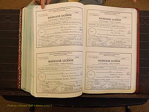 Richmond Marriages, 4 T, 2000-2001 P 406-407.JPG