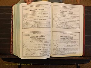 Richmond Marriages, 4 T, 2000-2001 P 444-445.JPG