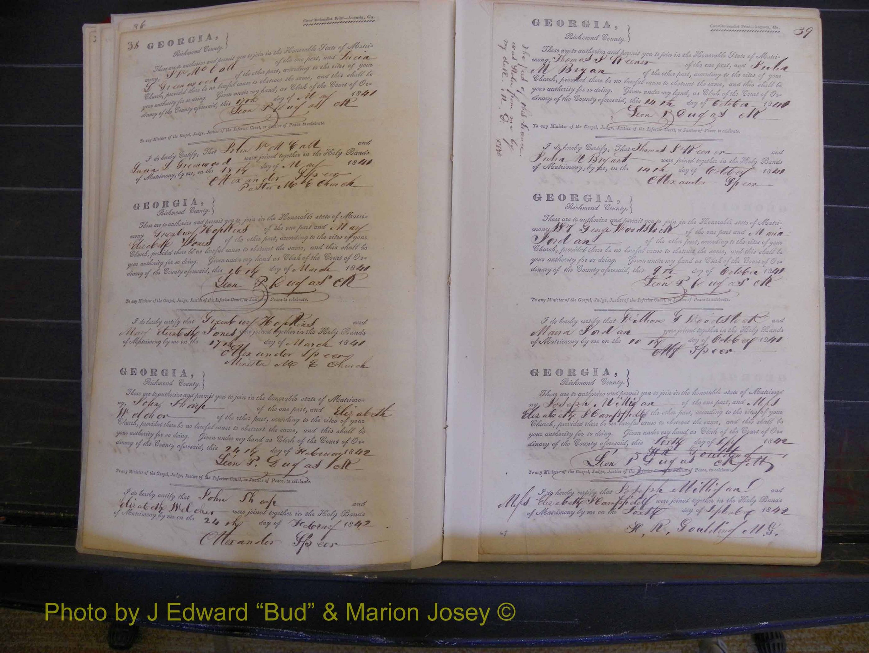 Richmond Marriages, Book B, 1839-1855 P 038-039.JPG