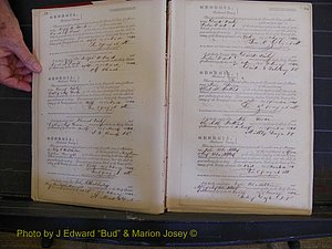 Richmond Marriages, Book B, 1839-1855 P 032-033.JPG