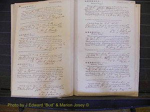 Richmond Marriages, Book B, 1839-1855 P 110-111.JPG