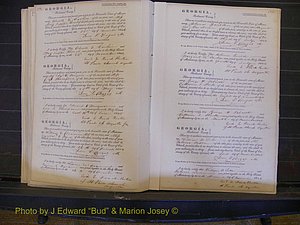 Richmond Marriages, Book B, 1839-1855 P 114-115.JPG