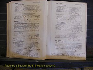 Richmond Marriages, Book B, 1839-1855 P 120-121.JPG