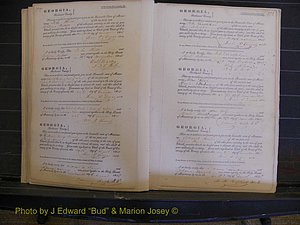 Richmond Marriages, Book B, 1839-1855 P 128-129.JPG