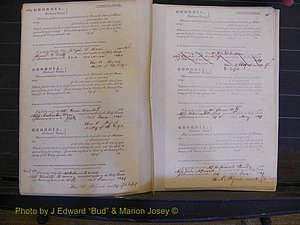 Richmond Marriages, Book B, 1839-1855 P 164-165.JPG