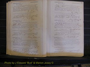 Richmond Marriages, Book B, 1839-1855 P 181-182.JPG