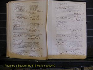 Richmond Marriages, Book B, 1839-1855 P 183-184.JPG