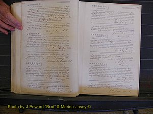 Richmond Marriages, Book B, 1839-1855 P 191-192.JPG