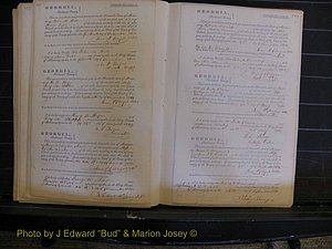 Richmond Marriages, Book B, 1839-1855 P 201-202.JPG