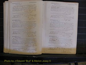 Richmond Marriages, Book B, 1839-1855 P 209-210.JPG