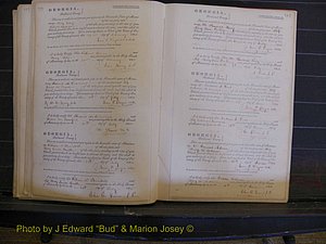 Richmond Marriages, Book B, 1839-1855 P 217-218.JPG