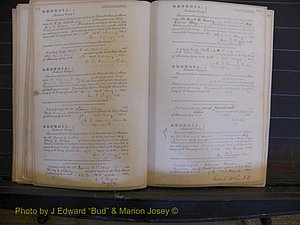 Richmond Marriages, Book B, 1839-1855 P 227-228.JPG