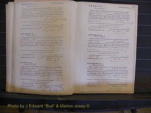 Richmond Marriages, Book B, 1839-1855 P 237-238.JPG