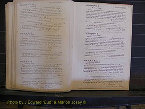 Richmond Marriages, Book B, 1839-1855 P 253-254.JPG