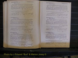 Richmond Marriages, Book B, 1839-1855 P 263-264.JPG