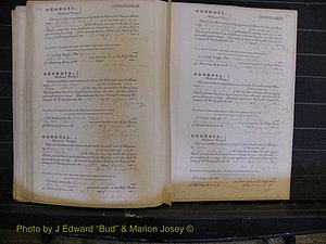 Richmond Marriages, Book B, 1839-1855 P 303-304.JPG