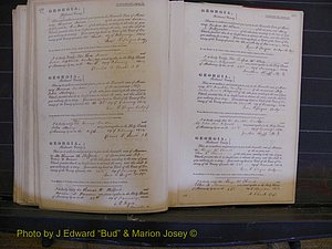 Richmond Marriages, Book B, 1839-1855 P 311-312.JPG
