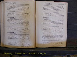 Richmond Marriages, Book B, 1839-1855 P 318a-319.JPG