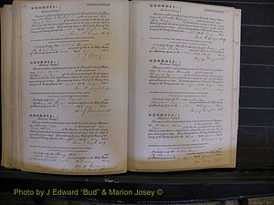Richmond Marriages, Book B, 1839-1855 P 326-327.JPG