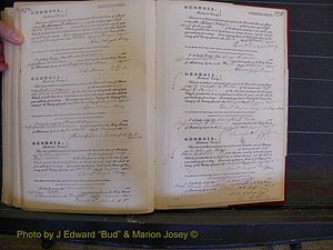 Richmond Marriages, Book B, 1839-1855 P 372-373.JPG
