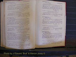 Richmond Marriages, Book B, 1839-1855 P 376-377.JPG