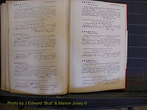 Richmond Marriages, Book B, 1839-1855 P 378-379.JPG