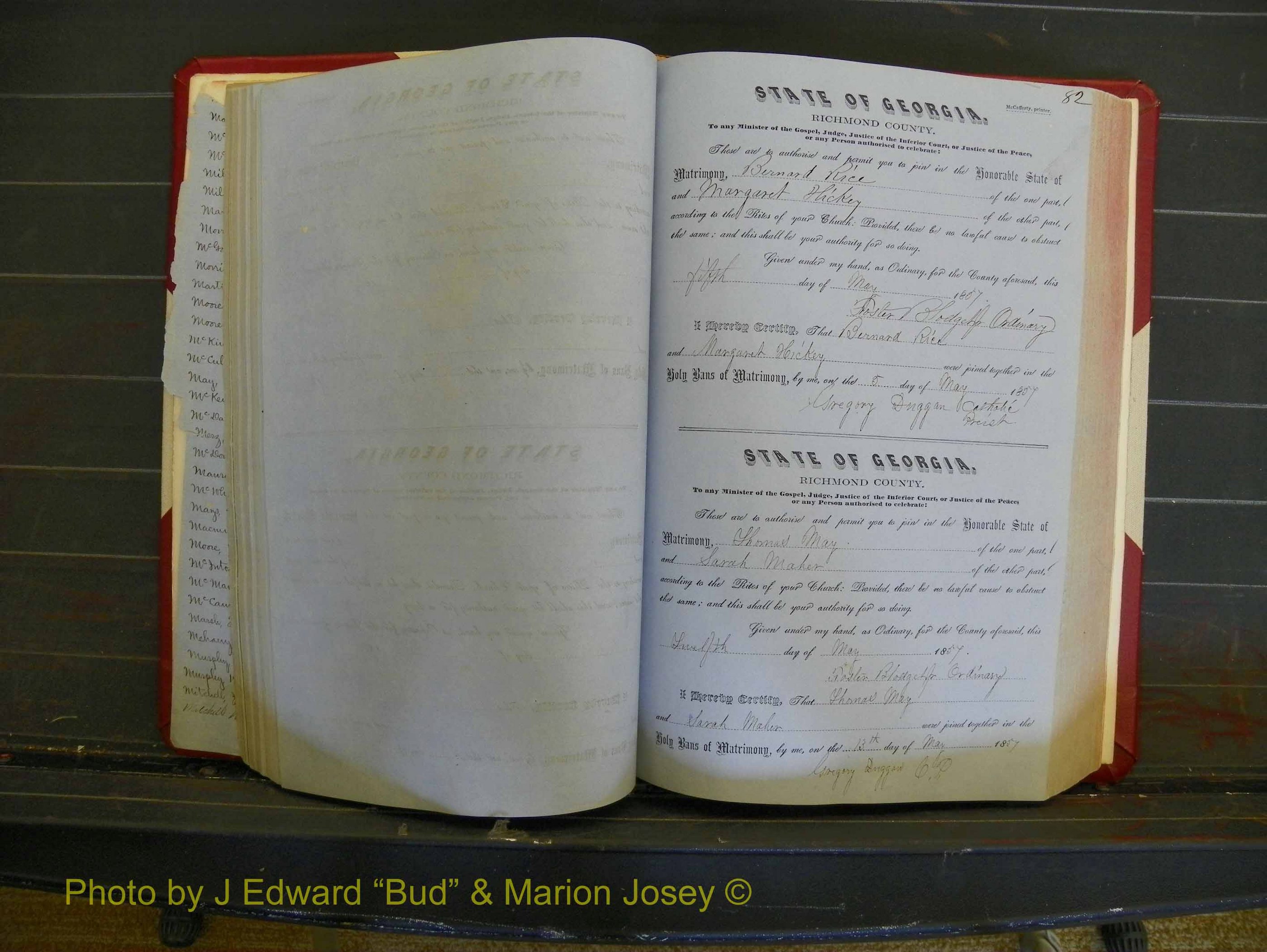 Richmond Marriages, Book C, 1856-1863 P 082.JPG
