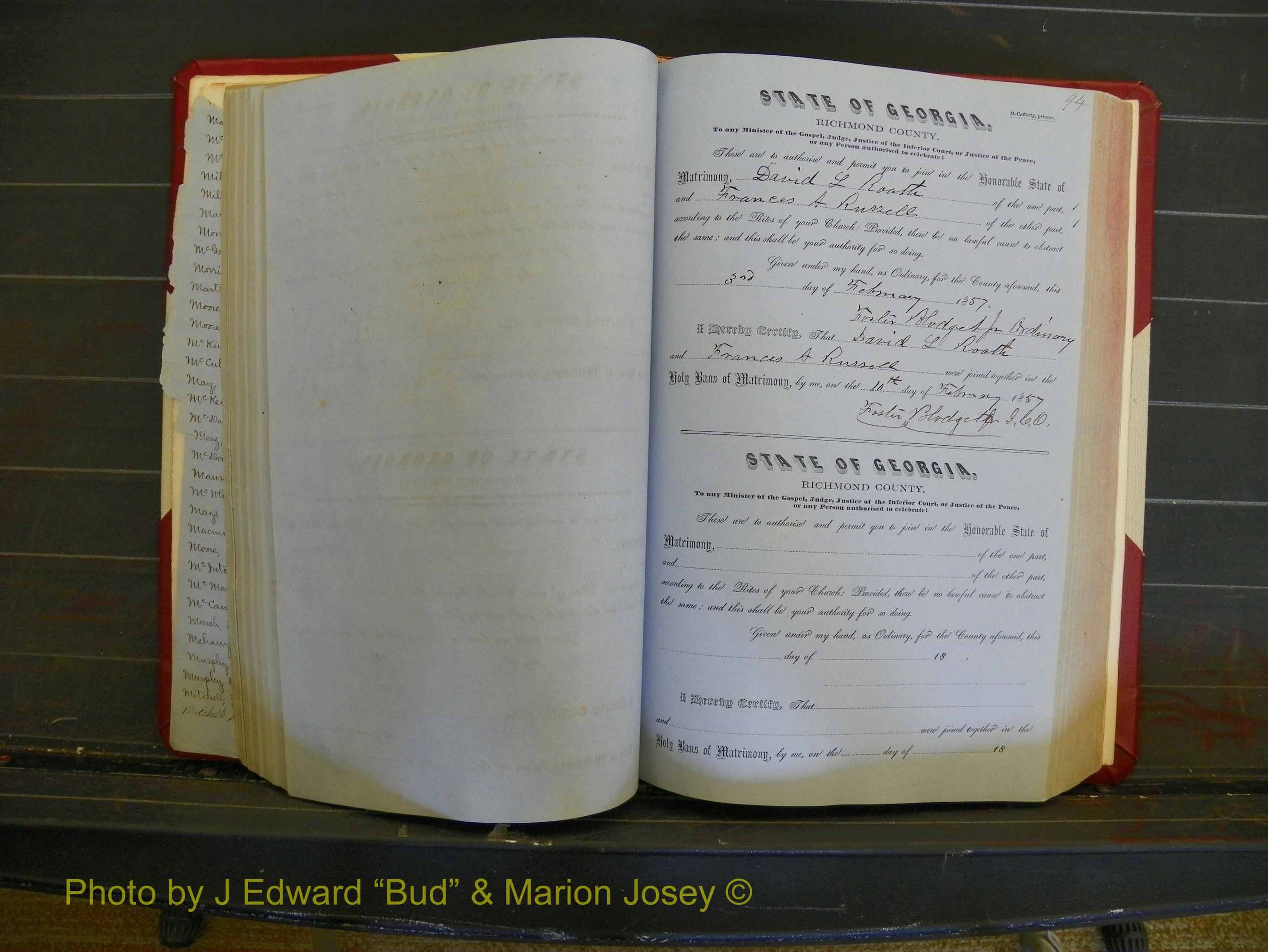 Richmond Marriages, Book C, 1856-1863 P 094.JPG