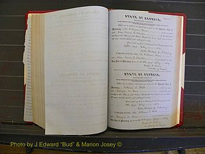 Richmond Marriages, Book C, 1856-1863 P 233.JPG