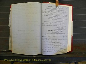 Richmond Marriages, Book C, 1856-1863 P 384.JPG