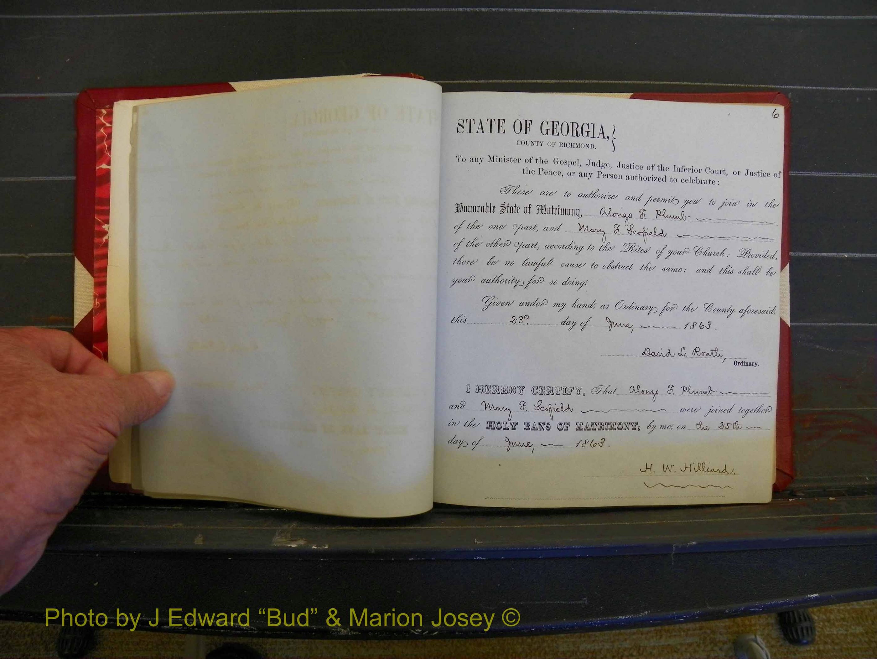 Richmond Marriages, Book D, 1863-1864 P 006.JPG