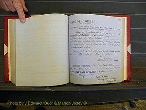 Richmond Marriages, Book D, 1863-1864 P 119.JPG