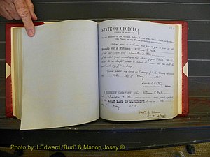 Richmond Marriages, Book D, 1863-1864 P 121.JPG