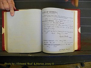 Richmond Marriages, Book D, 1863-1864 P 134.JPG