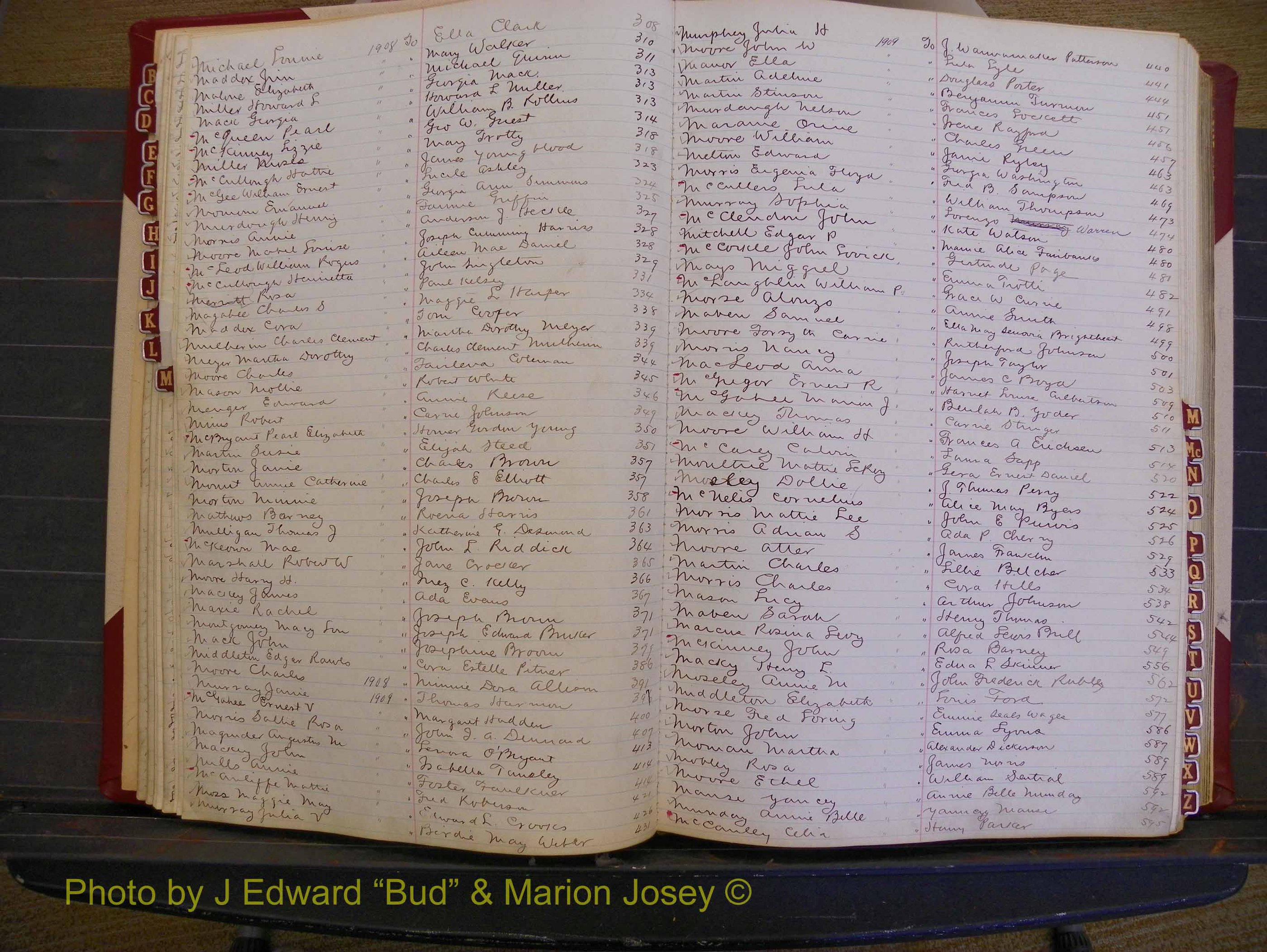 Richmond Marriages, Book EE, 1907-1909 Index M (121).JPG