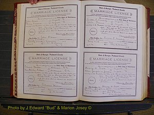 Richmond Marriages, Book EE, 1907-1909 P 002-003.JPG