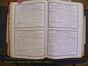 Richmond Marriages, Book EE, 1907-1909 P 032-033.JPG