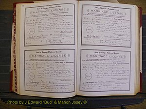 Richmond Marriages, Book EE, 1907-1909 P 040-041.JPG