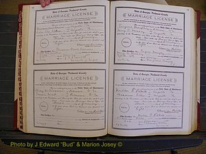 Richmond Marriages, Book EE, 1907-1909 P 060-061.JPG