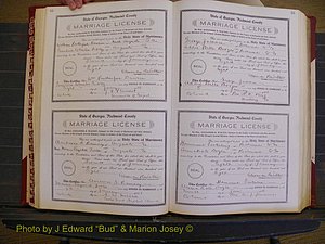 Richmond Marriages, Book EE, 1907-1909 P 064-065.JPG