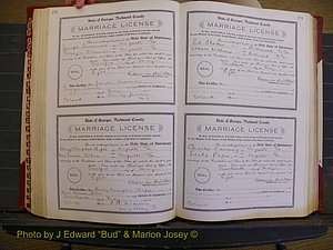 Richmond Marriages, Book EE, 1907-1909 P 170-171.JPG