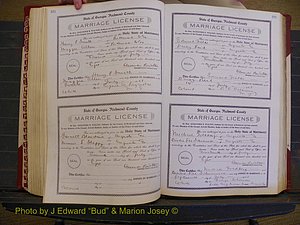 Richmond Marriages, Book EE, 1907-1909 P 222-223.JPG