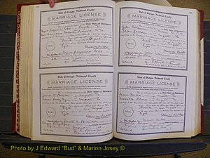 Richmond Marriages, Book EE, 1907-1909 P 238-239.JPG
