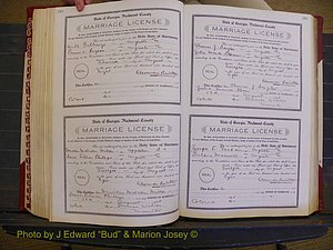 Richmond Marriages, Book EE, 1907-1909 P 242-243.JPG