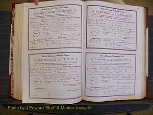 Richmond Marriages, Book EE, 1907-1909 P 256-257.JPG