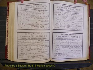 Richmond Marriages, Book EE, 1907-1909 P 272-273.JPG