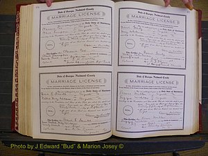 Richmond Marriages, Book EE, 1907-1909 P 276-277.JPG