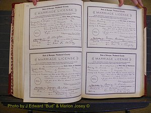 Richmond Marriages, Book EE, 1907-1909 P 280-281.JPG